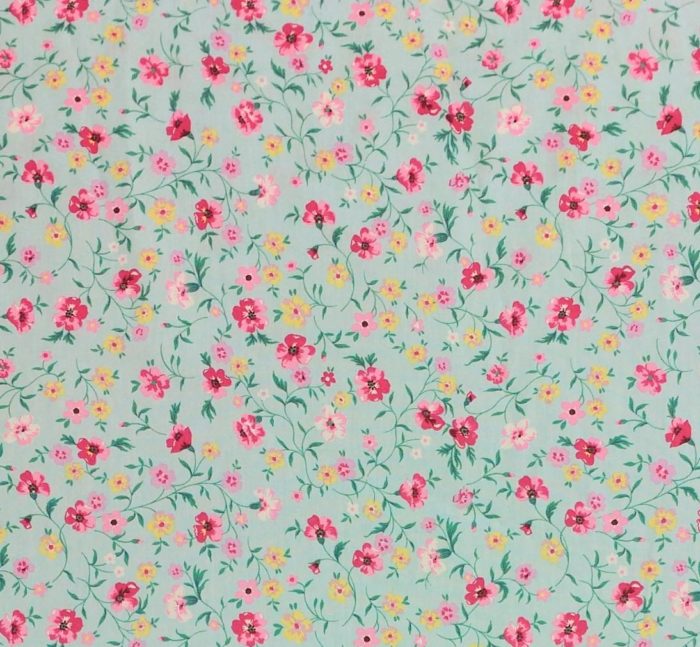 telas de algodón de flores de colección patchwork