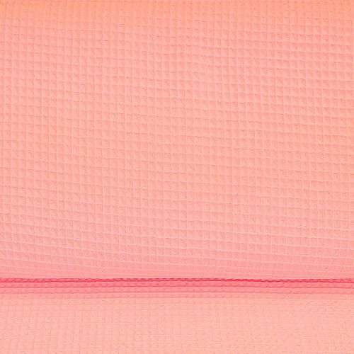 tela waffle color rosa