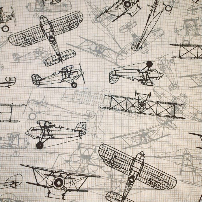 loneta dibujo avionetas